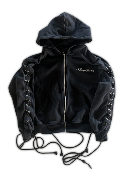 Twisted Zip Hoodie